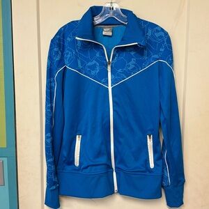 Nike vintage looking zip athletic jacket